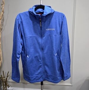 Karbon Blue Zip-Up Jacket Sz.L